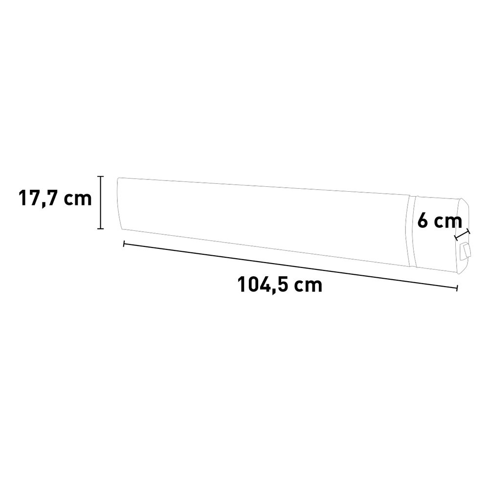 CALORE-NERO-1500-7 - SINED | Duchas de piscina | Chaise longue de jardín | Chimeneas eléctricas | Calefactores infrarrojos