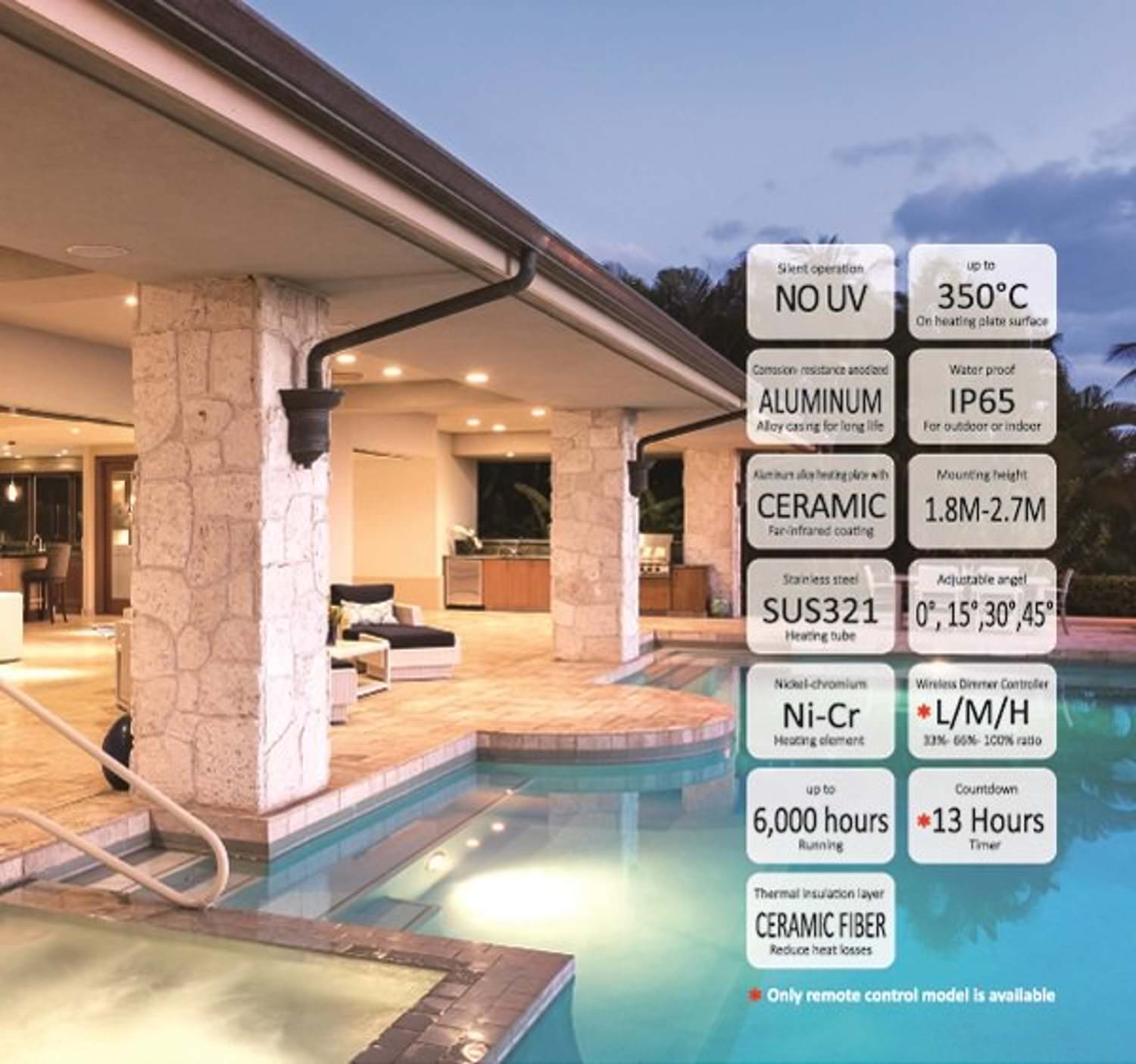 CALORE-NERO-3200-WIFI-4 - SINED | Duchas de piscina | Chaise longue de jardín | Chimeneas eléctricas | Calefactores infrarrojos