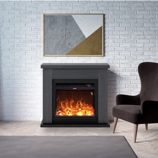 CAMINO-ASCIANO-GRIGIO-5 - SINED | Duchas de piscina | Chaise longue de jardín | Chimeneas eléctricas | Calefactores infrarrojos