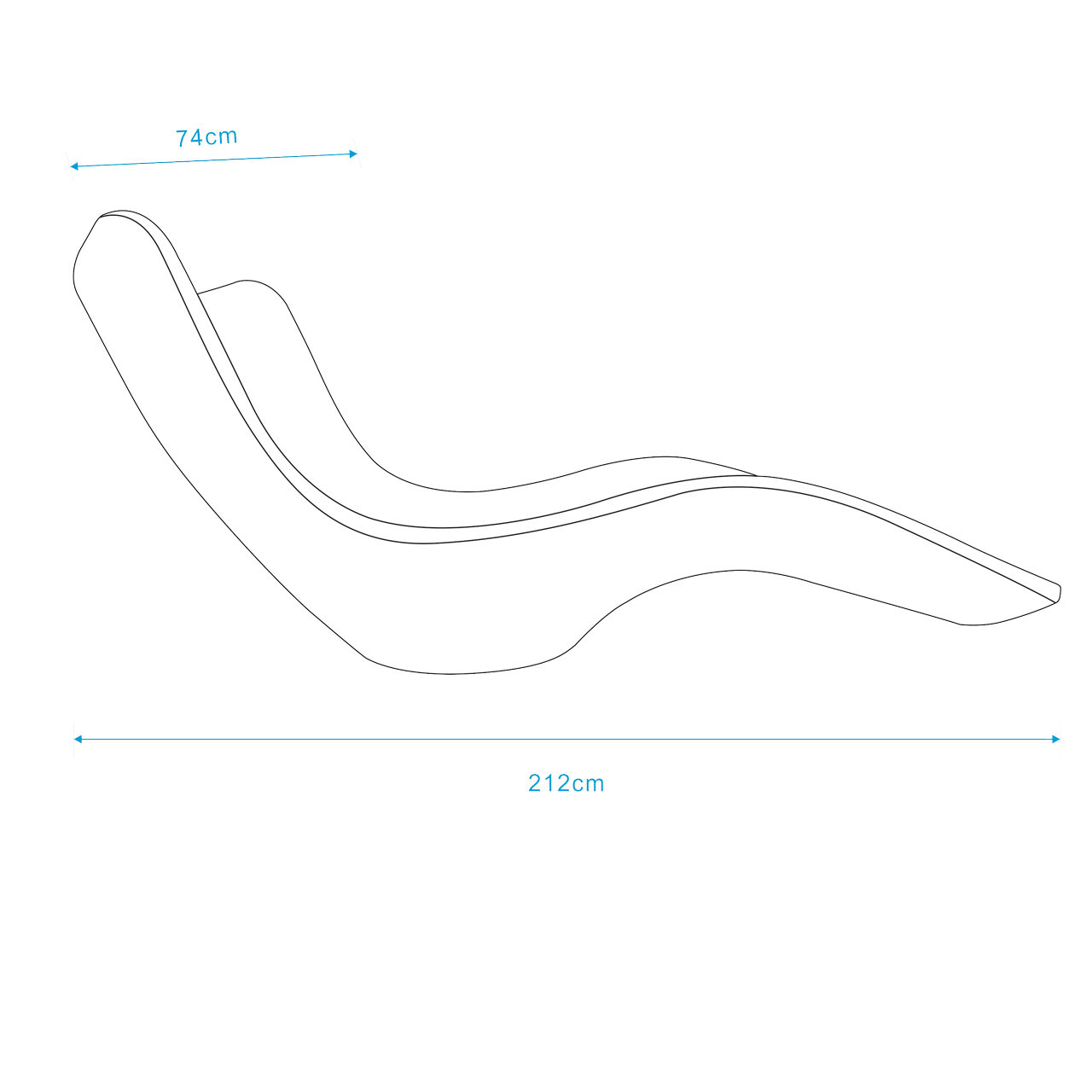 CHAISE-LONGUE-CASSIOPEA-BIANCA - Imagen 22