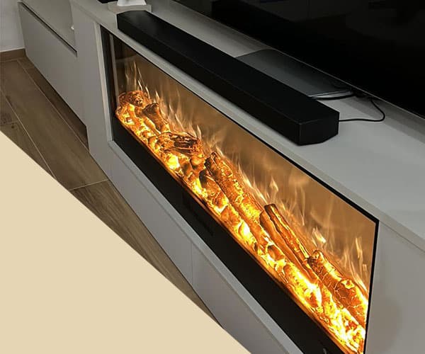 Chimeneas eléctricas empotradas Sined