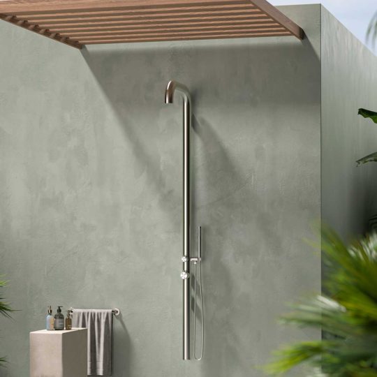 DOCCIA-CHIA-PARETE-INOX
