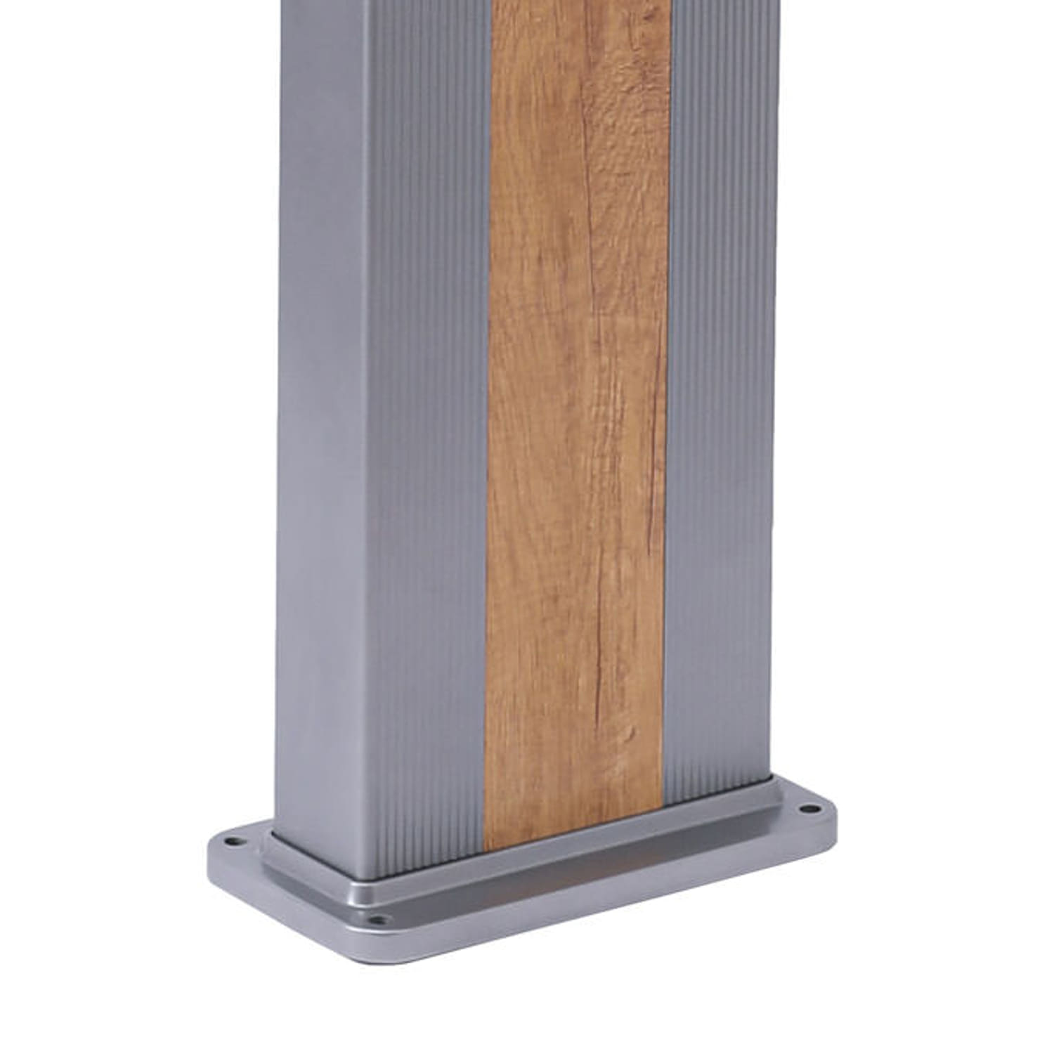 DOCCIA-ELLA-GRIGIA-WOOD-4 - SINED | Duchas de piscina | Chaise longue de jardín | Chimeneas eléctricas | Calefactores infrarrojos