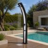 DOCCIA-ELLA-NERA-INOX DOCCIA ELLA NERA INOX Ambientata 100x100