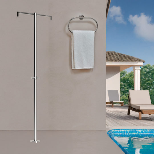 DOCCIA-INOX-BICEFALO