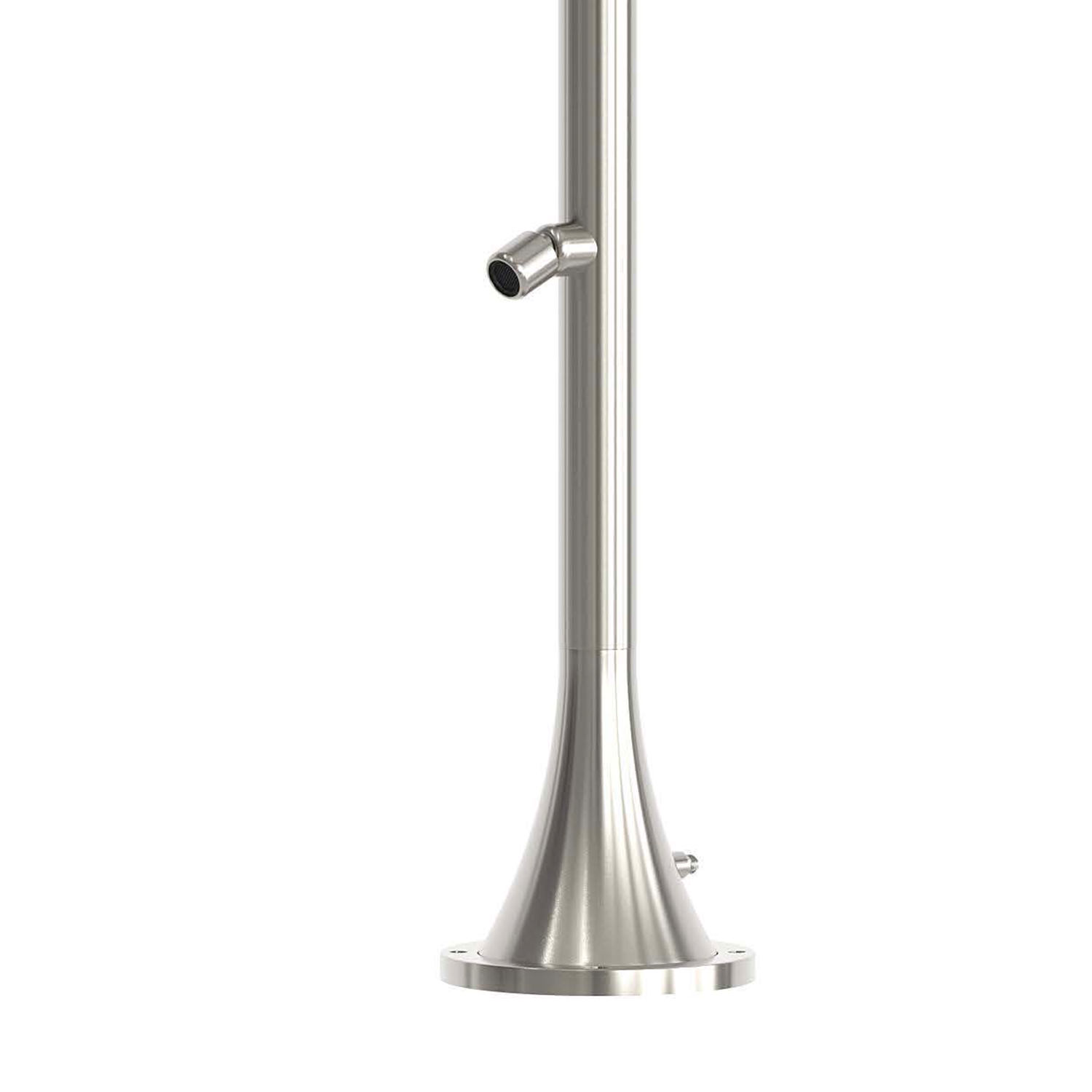 DOCCIA-INOX-LUNA-DOPPIO-TMP-INOX-3 - SINED | Duchas de piscina | Chaise longue de jardín | Chimeneas eléctricas | Calefactores infrarrojos