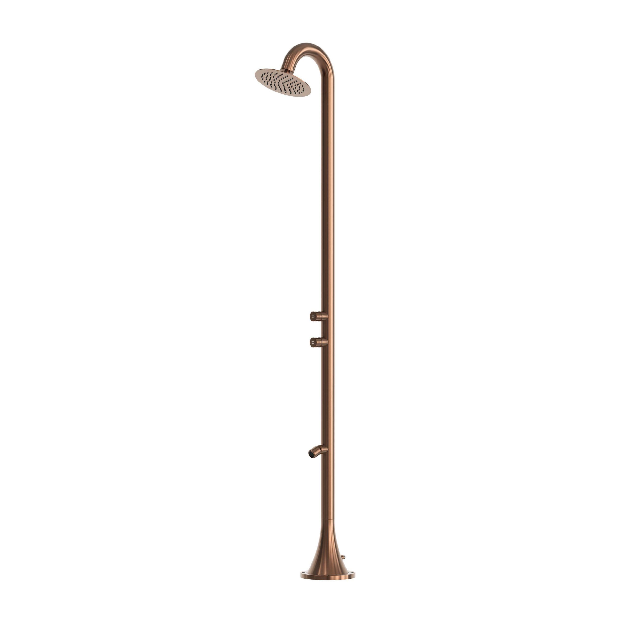 DOCCIA-INOX-LUNA-DOPPIO-TMP-ORO-ROSA DOCCIA-INOX-LUNA-DOPPIO-TMP-ORO-ROSA - Imagen 2