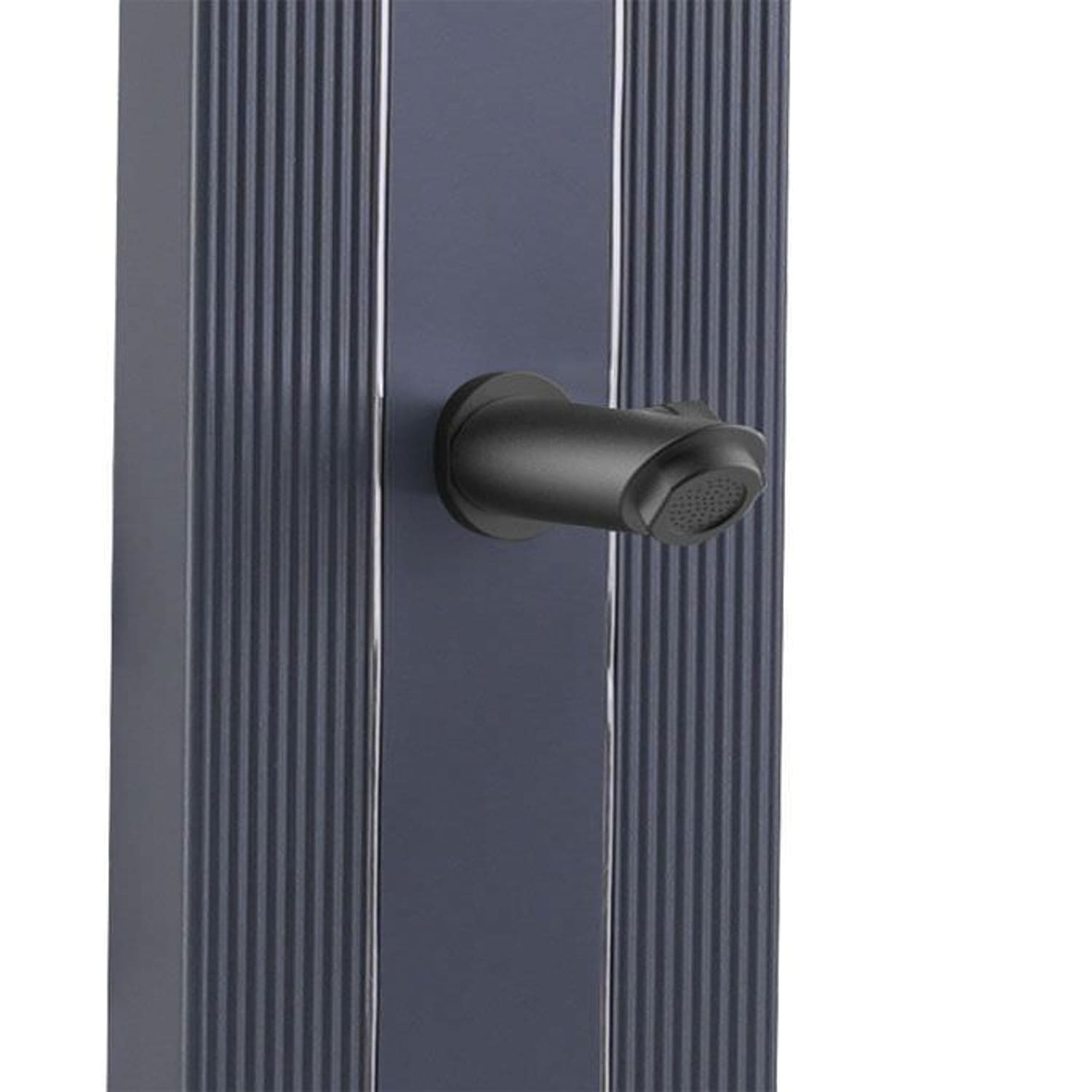 DOCCIA-LEA-GRIGIA-3 - SINED | Duchas de piscina | Chaise longue de jardín | Chimeneas eléctricas | Calefactores infrarrojos