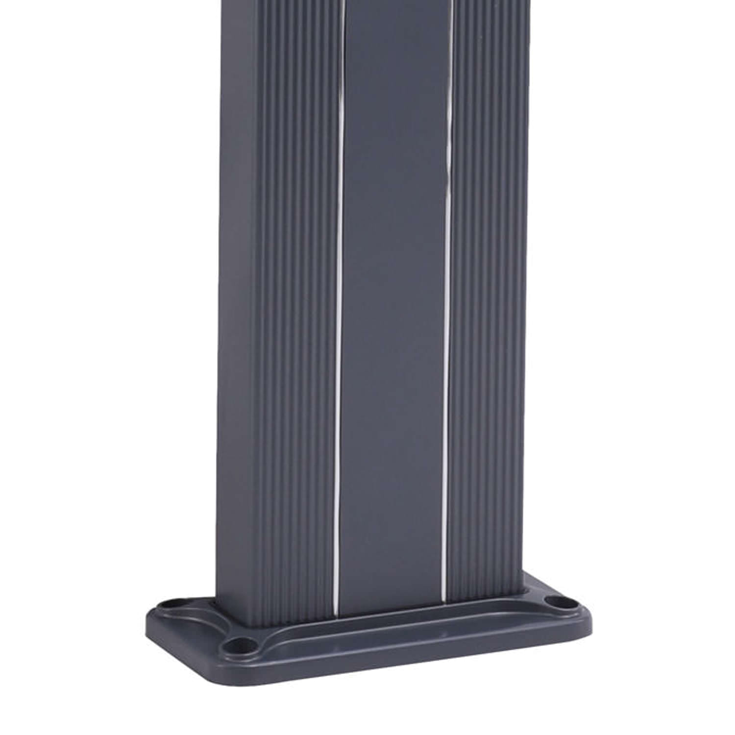 DOCCIA-LEA-GRIGIA-4 - SINED | Duchas de piscina | Chaise longue de jardín | Chimeneas eléctricas | Calefactores infrarrojos