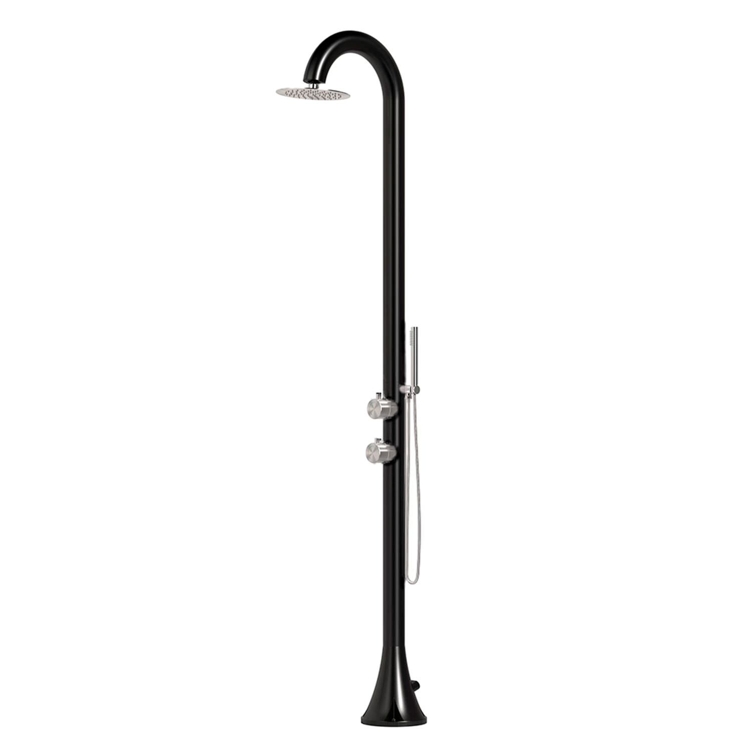 DOCCIA-LUNA-DUO-NERA-INOX DOCCIA-LUNA-DUO-NERA-INOX - Imagen 2