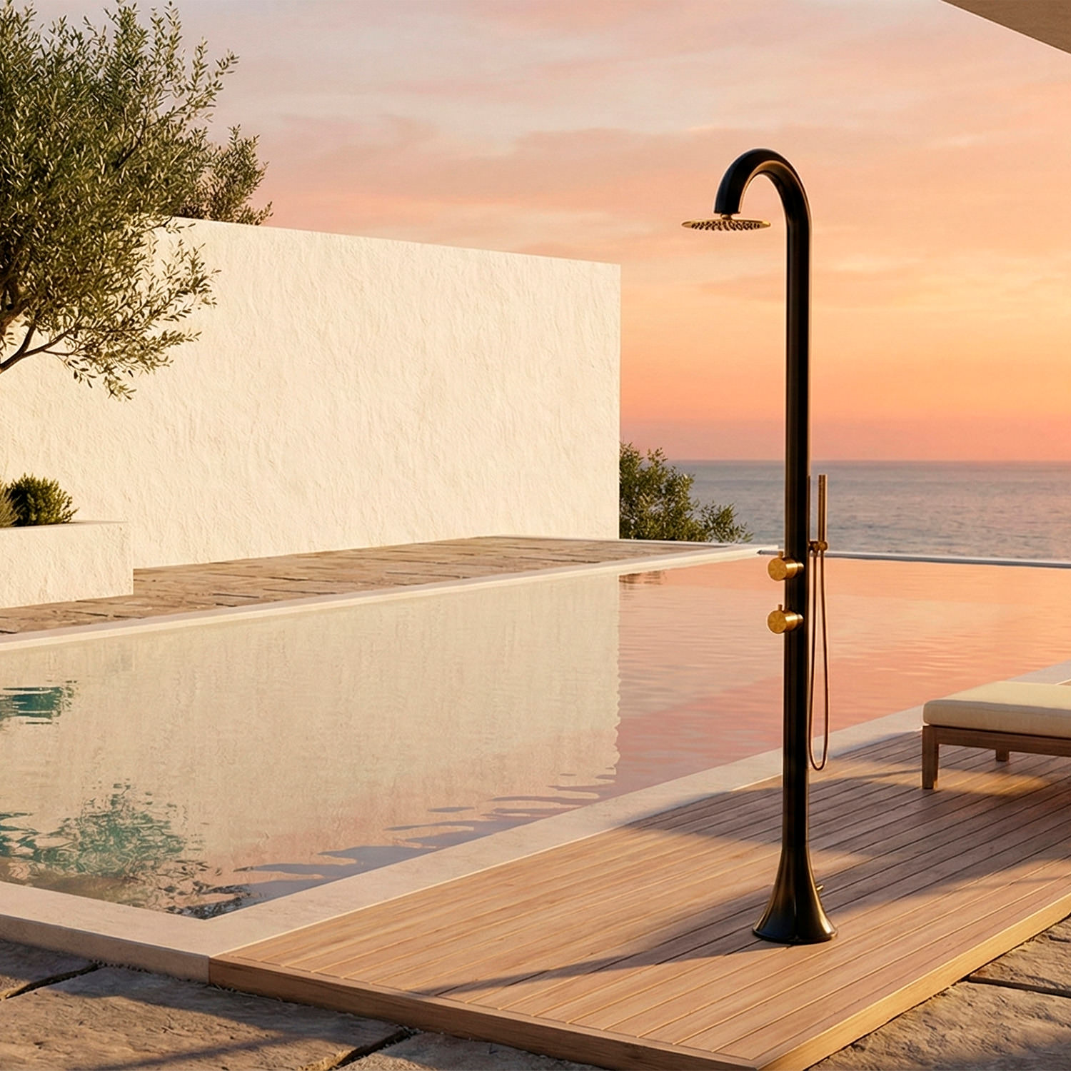 DOCCIA-LUNA-DUO-NERA-ORO - Imagen 10