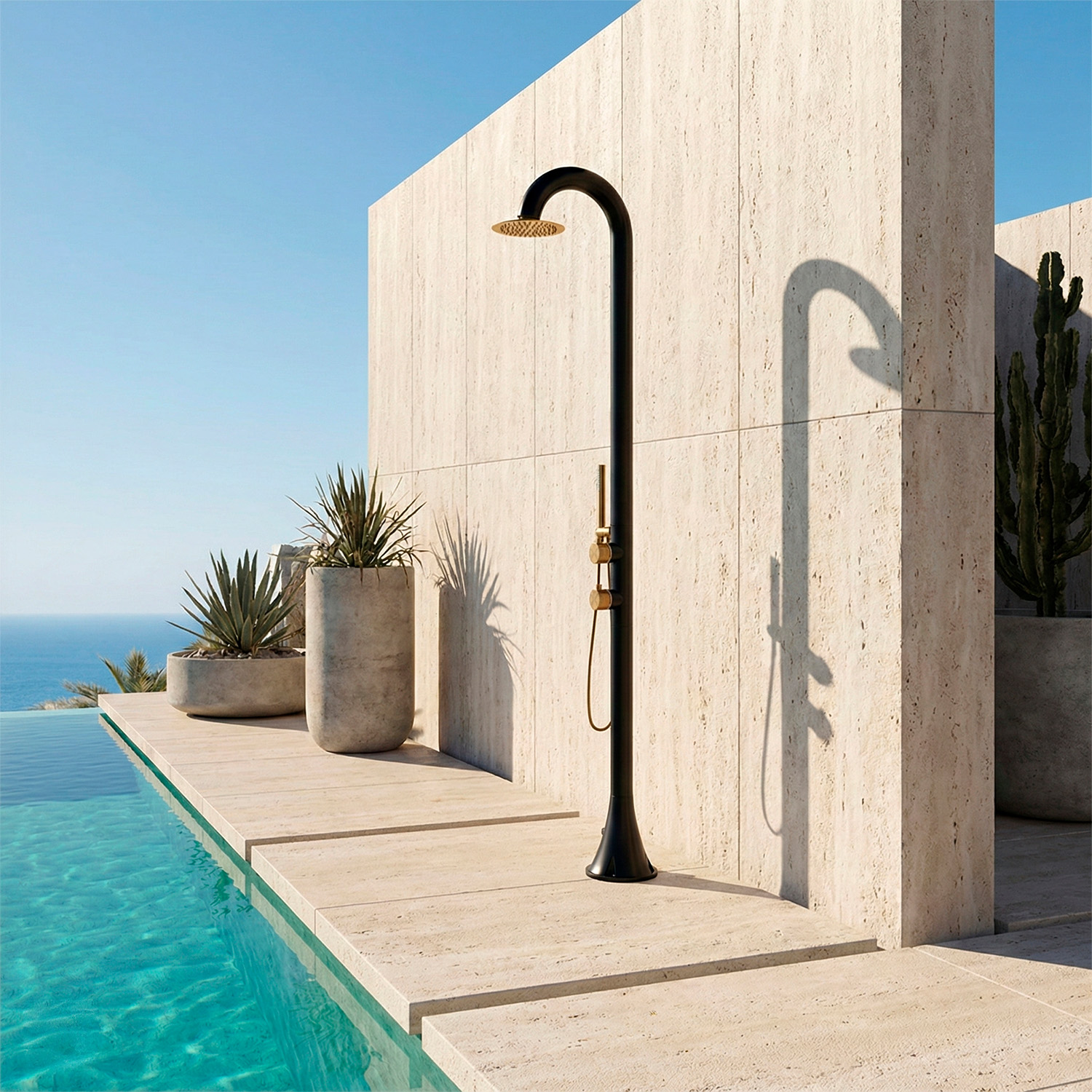 DOCCIA-LUNA-DUO-NERA-ORO - Imagen 4