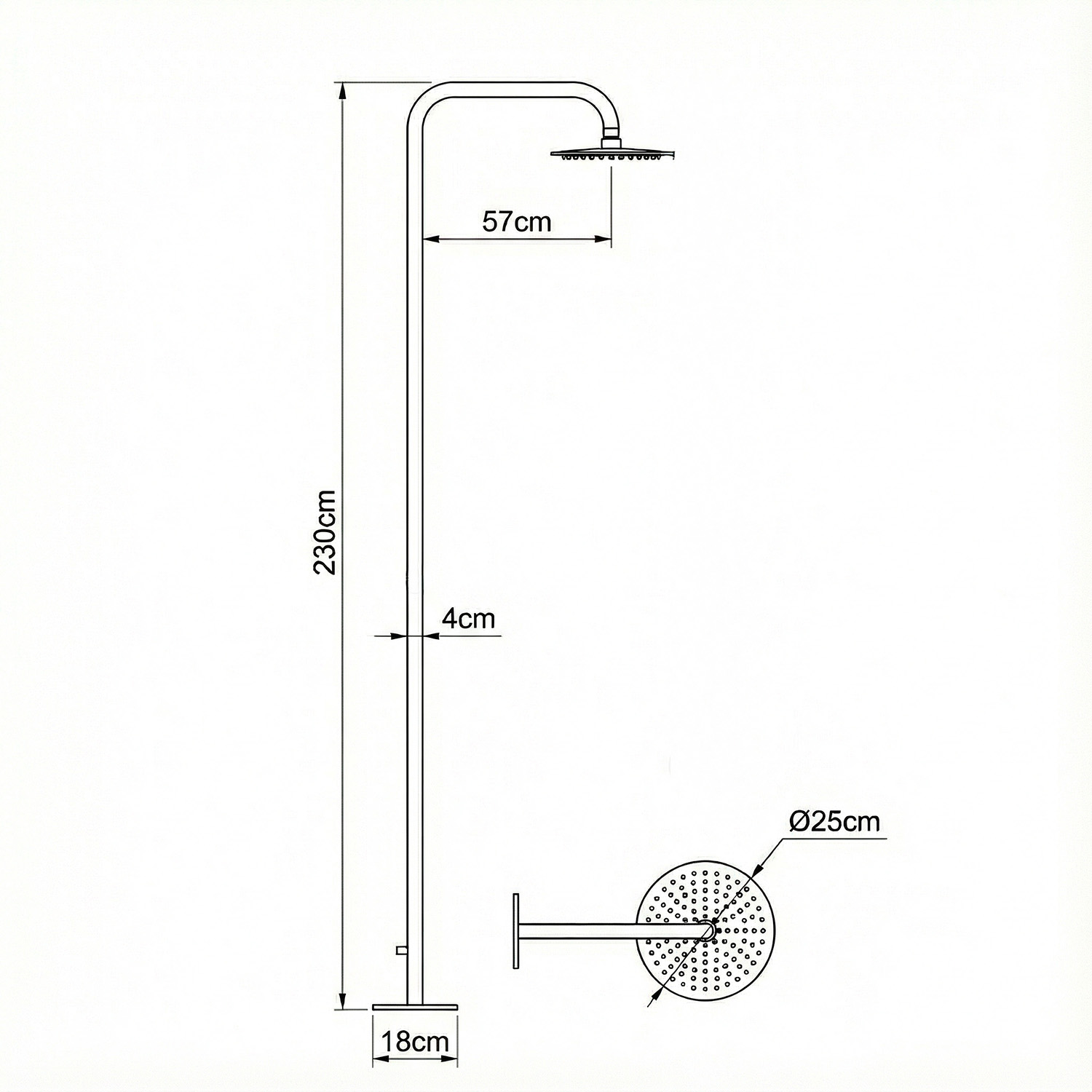DOCCIA-NORA-INOX - Imagen 9