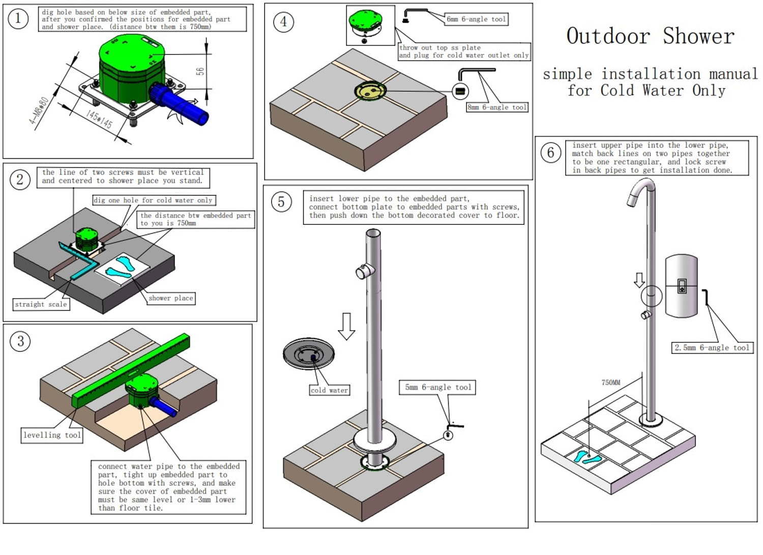 DOCCIA-PALAU-FREDDA-9 - SINED | Duchas de piscina | Chaise longue de jardín | Chimeneas eléctricas | Calefactores infrarrojos