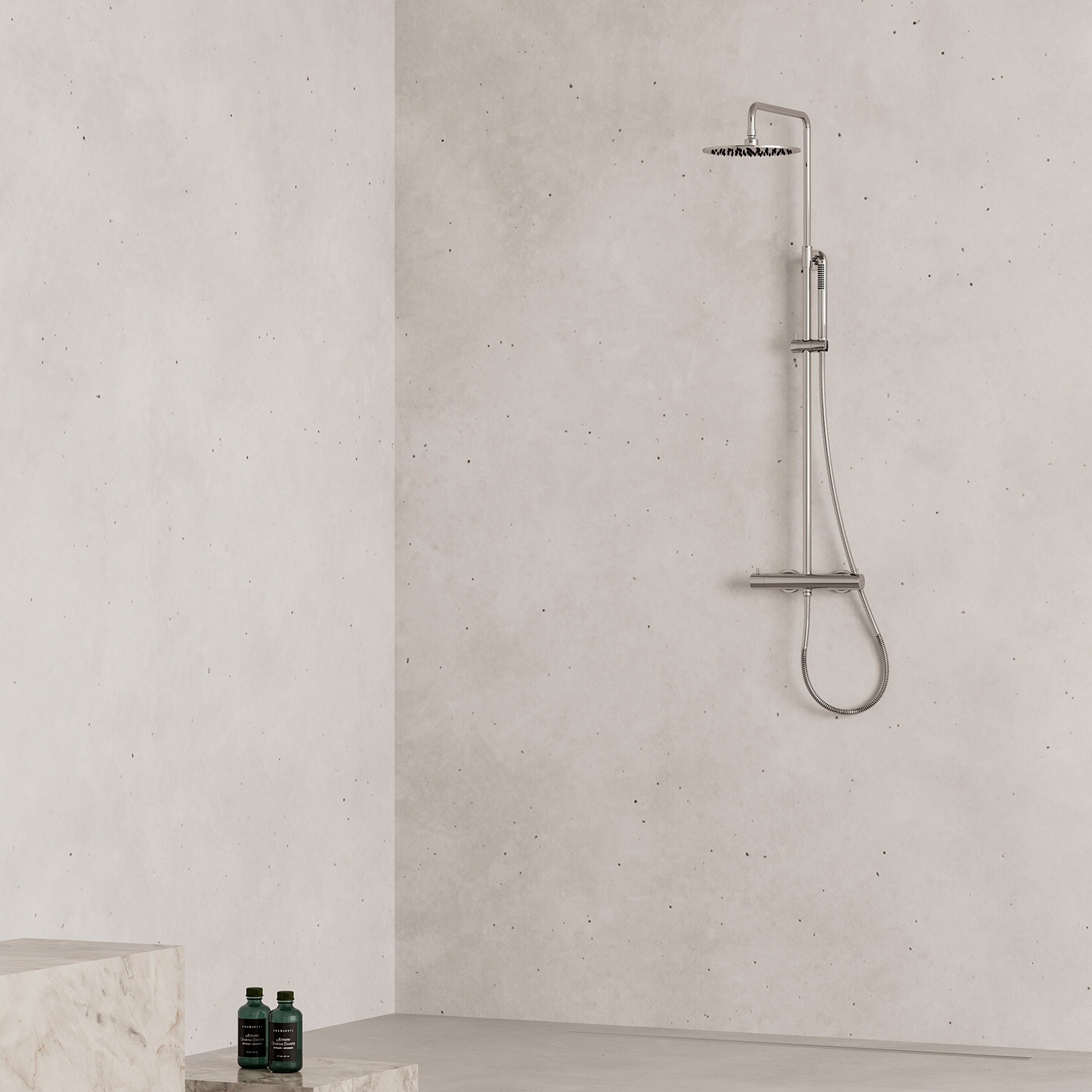 DOCCIA-PARETE-LEVANTE-TERMOSTATICA-INOX