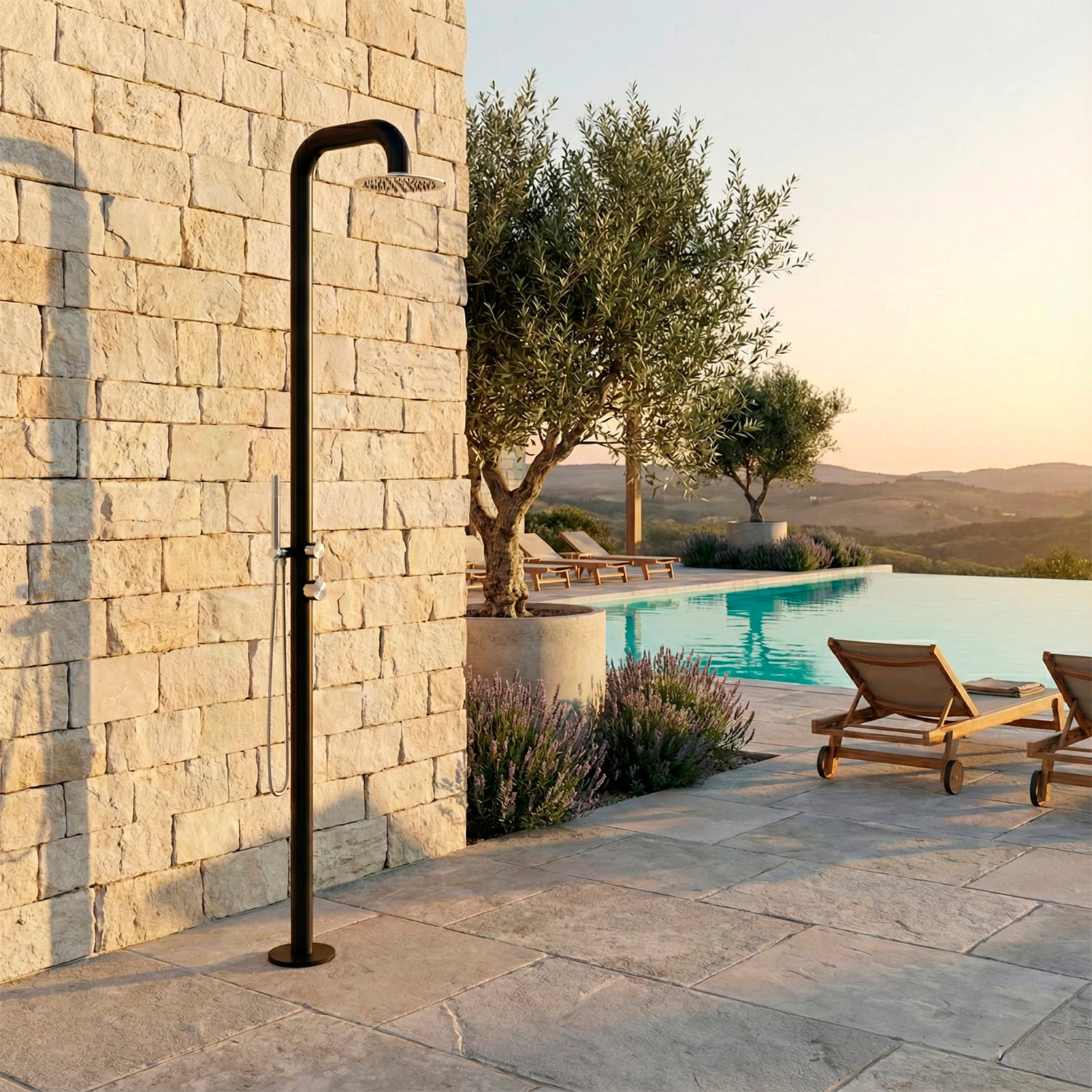 DOCCIA-PULA-DUO-NERA-INOX - Imagen 3