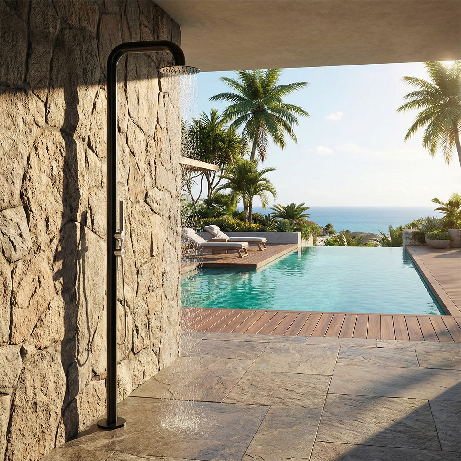 DOCCIA-PULA-DUO-NERA-INOX - Imagen 7