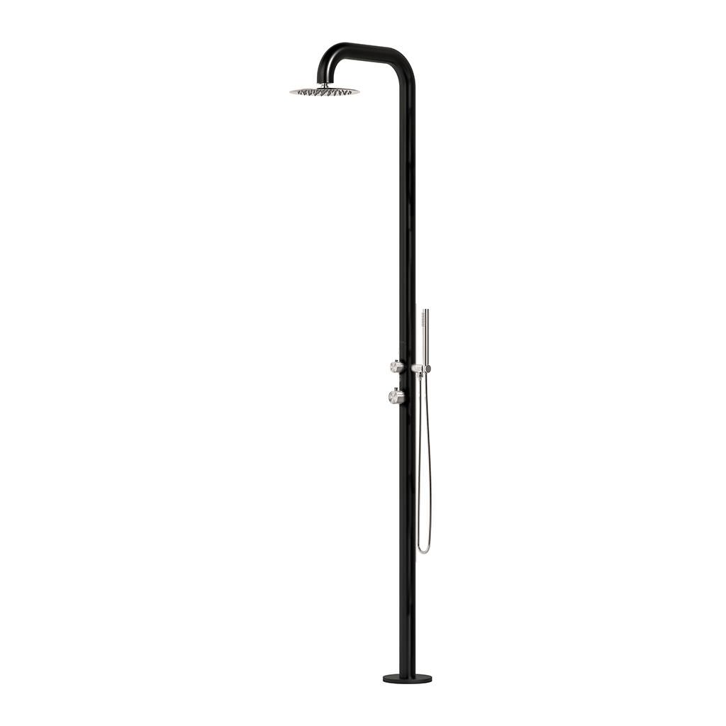 DOCCIA-PULA-DUO-NERA-INOX DOCCIA-PULA-DUO-NERA-INOX - Imagen 2