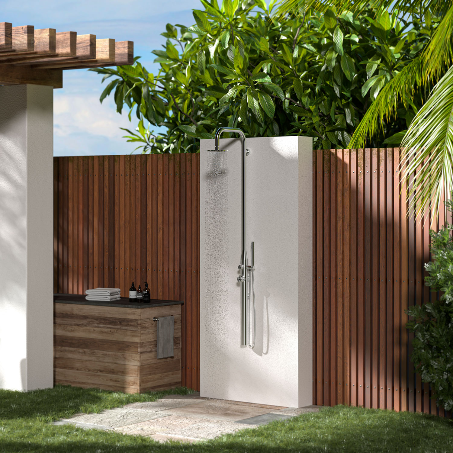 DOCCIA-PULA-PARETE-INOX - Imagen 13