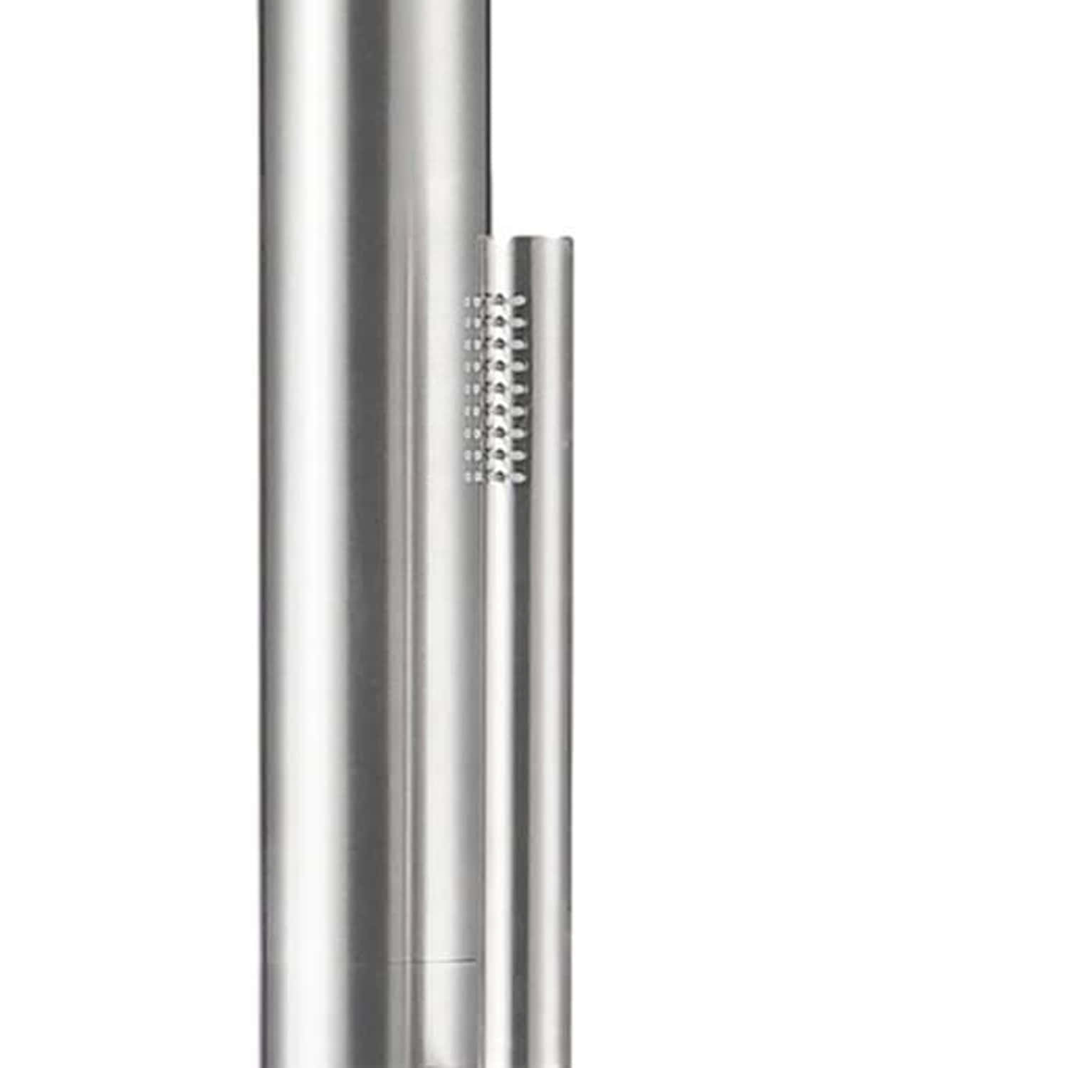 DOCCIA-SASSARI-INOX-3 - SINED | Duchas de piscina | Chaise longue de jardín | Chimeneas eléctricas | Calefactores infrarrojos