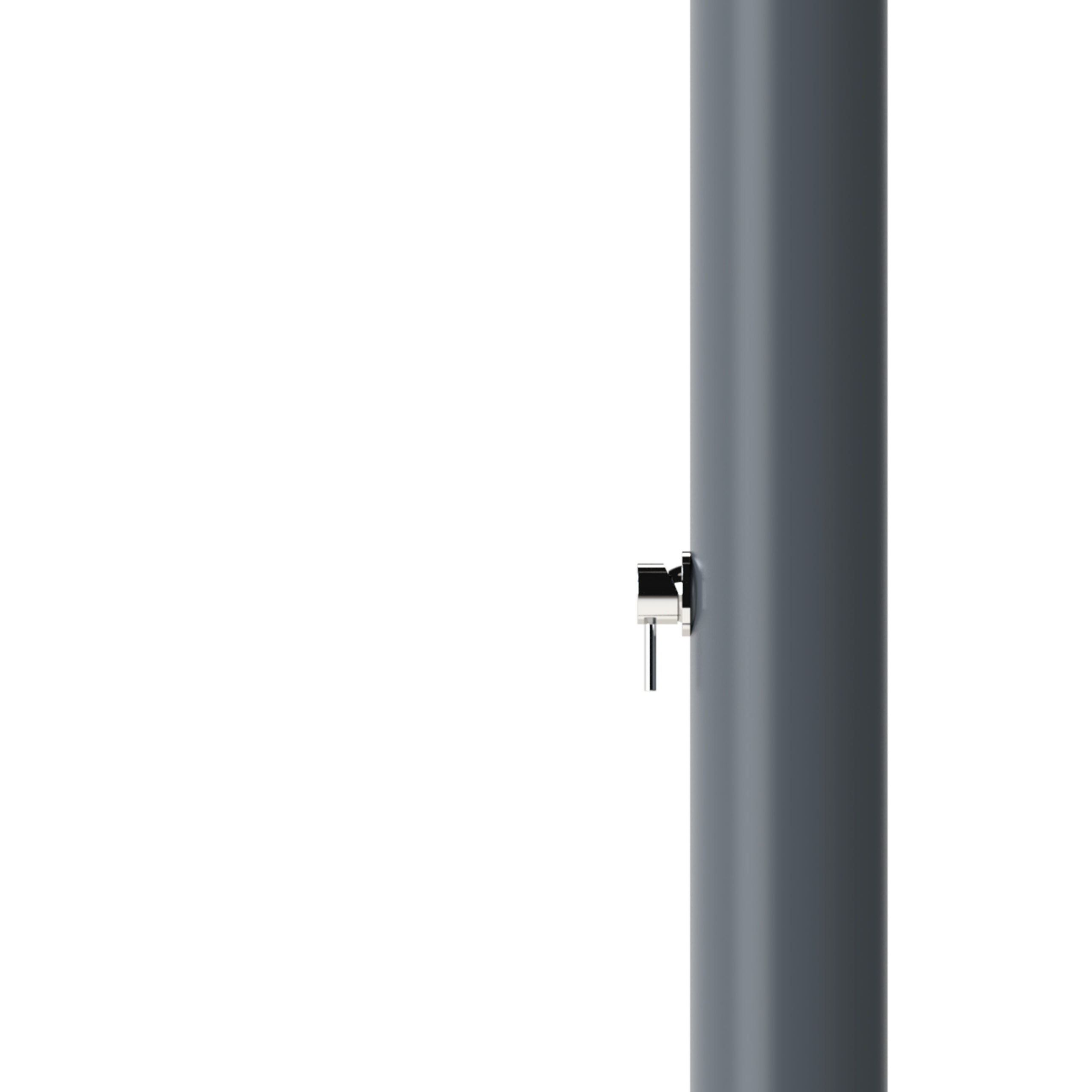 DOCCIA-SOLARE-RIMINI-GRIGIO-ARDESIA-2 - SINED | Duchas de piscina | Chaise longue de jardín | Chimeneas eléctricas | Calefactores infrarrojos