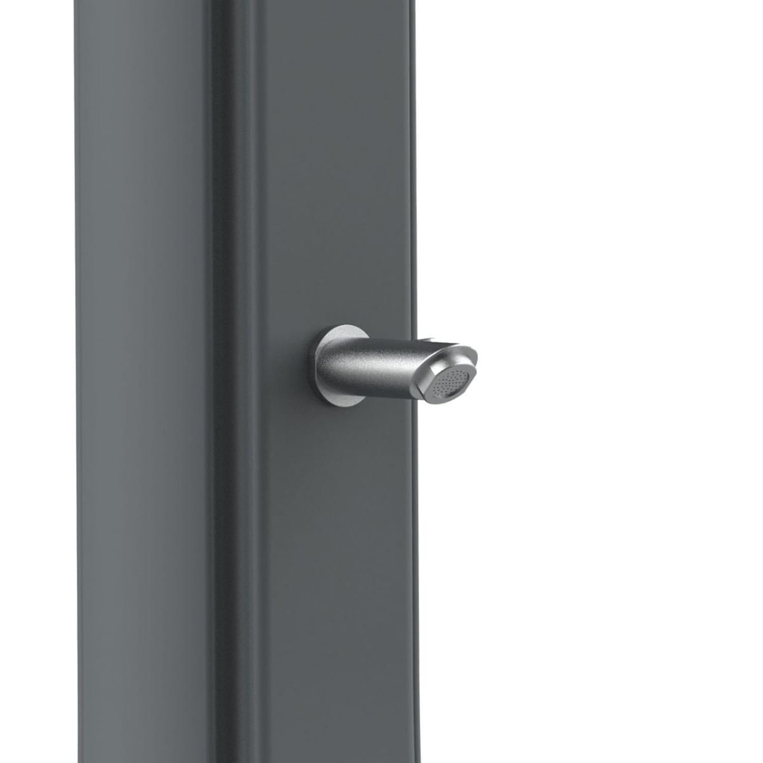 DOCCIA-SOLE-XXL-GRIGIA-4 - SINED | Duchas de piscina | Chaise longue de jardín | Chimeneas eléctricas | Calefactores infrarrojos