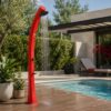 DOCCIA-SOLE-XXL-ROSSA DOCCIA SOLE XXL ROSSA Ambientata 100x100