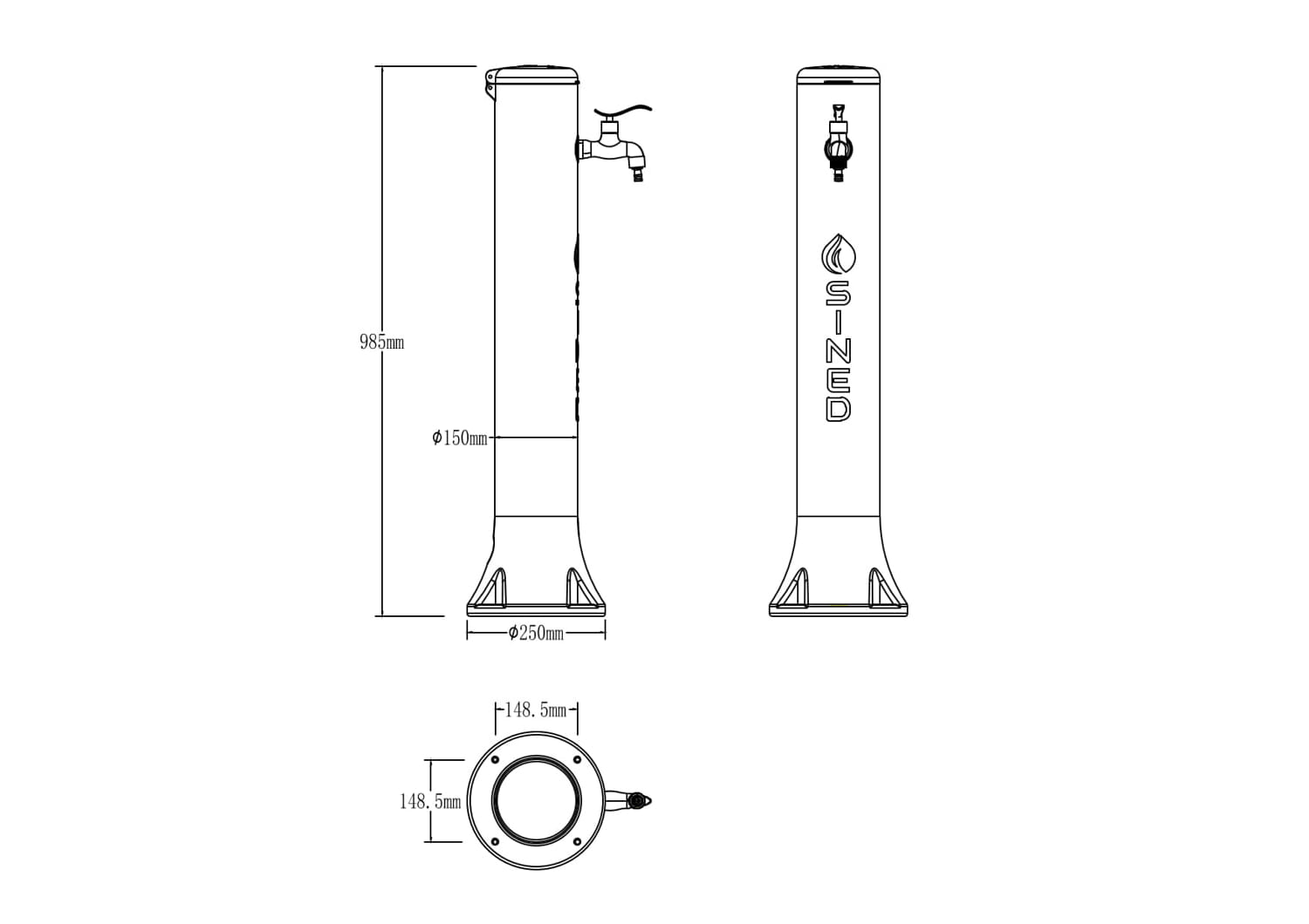 FONTANA-TRITONE-VERDE - Imagen 8
