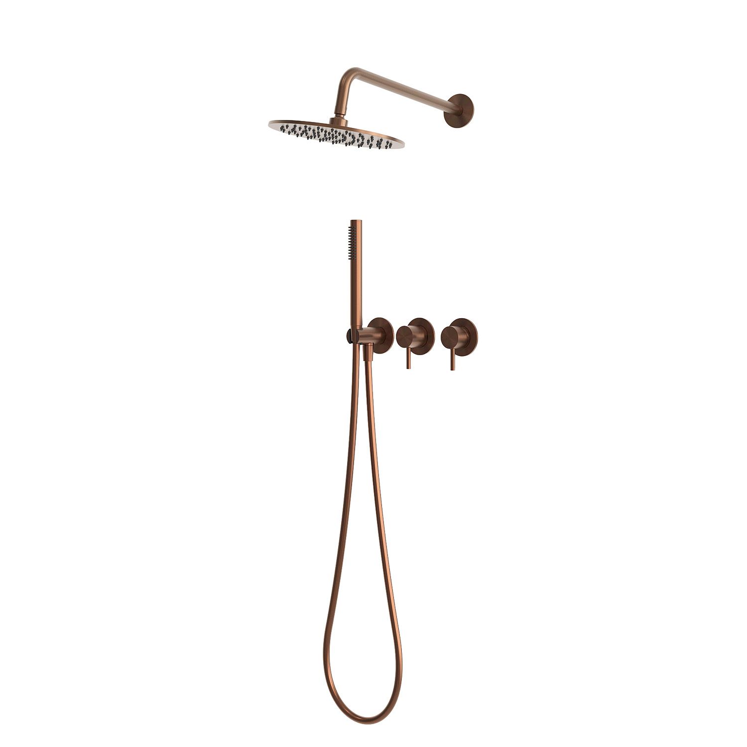 KIT-DOCCIA-PARETE-30-ORO-ROSA KIT-DOCCIA-PARETE-30-ORO-ROSA - Imagen 2