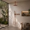 KIT-DOCCIA-SOFFITTO-ACQUA-FREDDA-CORTO-25-ORO-ROSA KIT DOCCIA SOFFITTO ACQUA FREDDA CORTO 25 ORO ROSA Ambientata 100x100