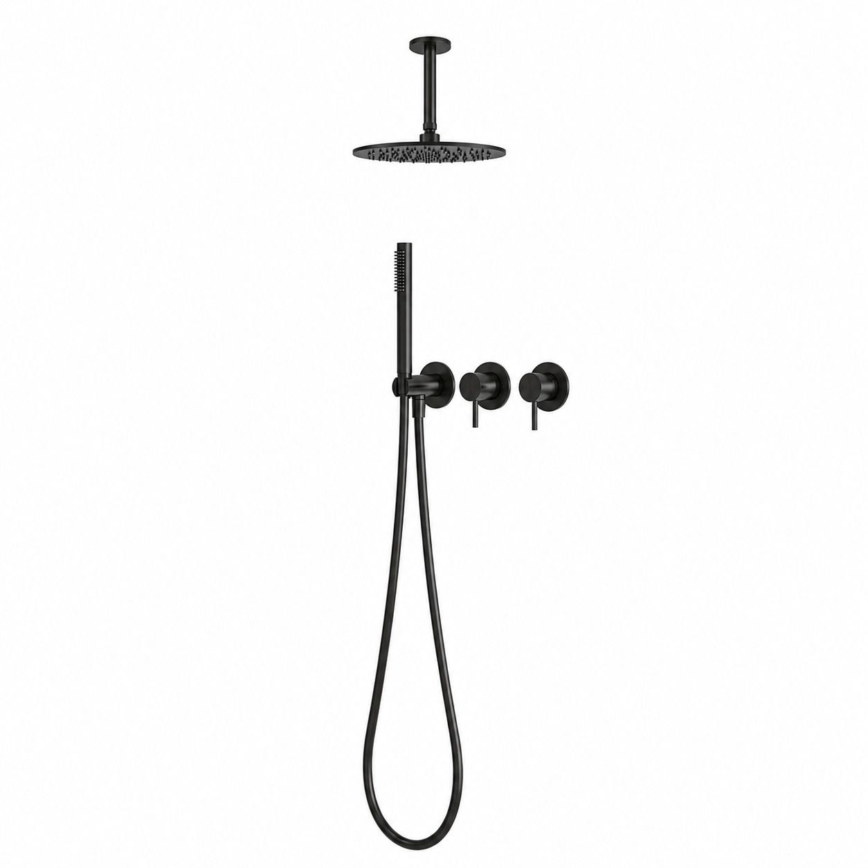 KIT-DOCCIA-SOFFITTO-CORTO-30-NERO KIT-DOCCIA-SOFFITTO-CORTO-30-NERO