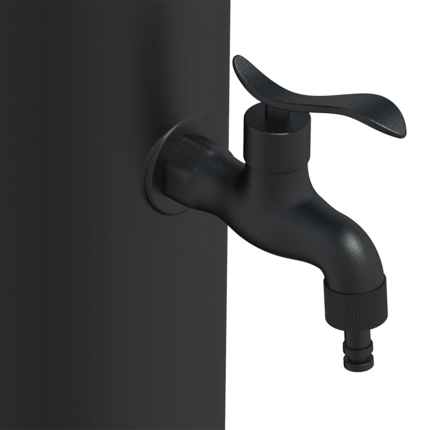 KIT-FONTANA-TRITONE-NERO-2 - SINED | Duchas de piscina | Chaise longue de jardín | Chimeneas eléctricas | Calefactores infrarrojos