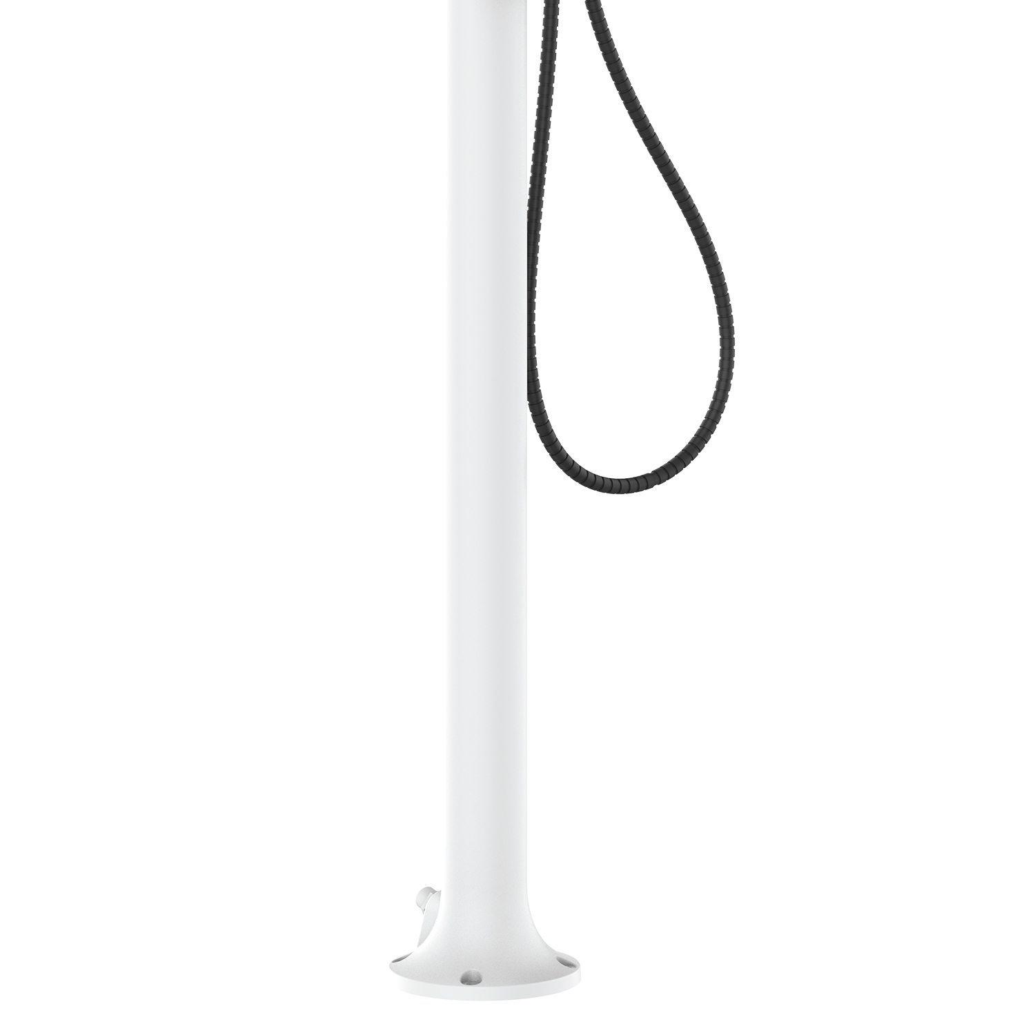 LUNA-ALU-D-BIANCA-LED-3 - SINED | Duchas de piscina | Chaise longue de jardín | Chimeneas eléctricas | Calefactores infrarrojos