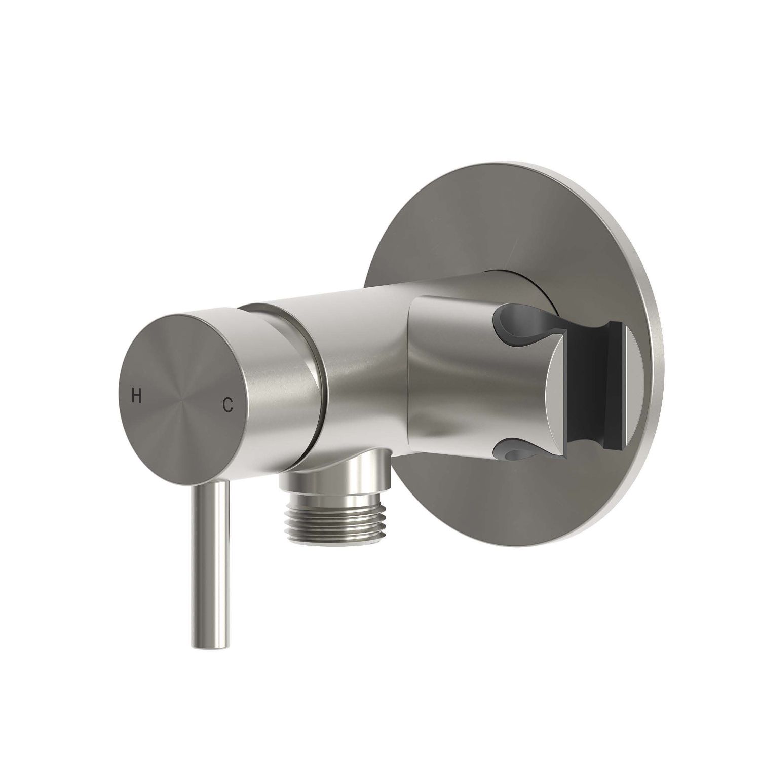 MISCELATORE-MURO-ATTACCO-DOCCINO-LEVANTE-INOX MISCELATORE-MURO-ATTACCO-DOCCINO-LEVANTE-INOX - Imagen 2