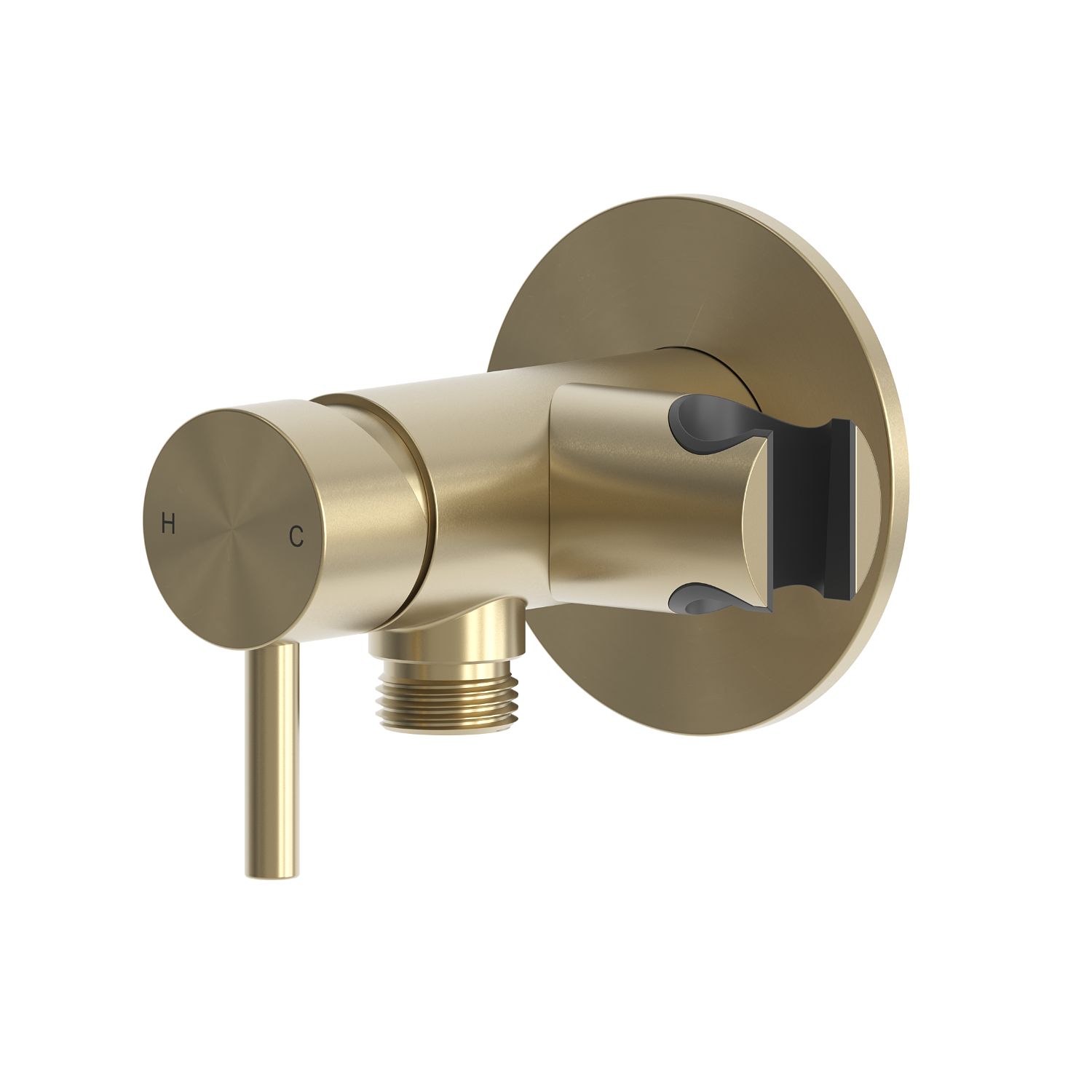 MISCELATORE-MURO-ATTACCO-DOCCINO-LEVANTE-ORO MISCELATORE-MURO-ATTACCO-DOCCINO-LEVANTE-ORO - Imagen 2