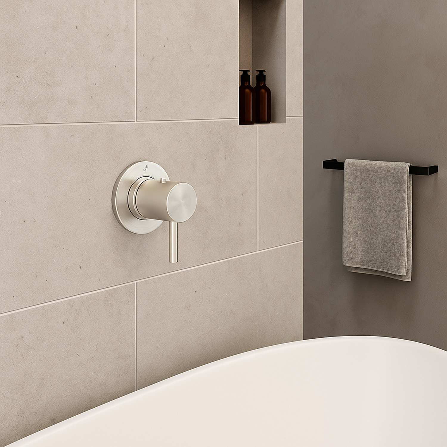 MISCELATORE-MURO-LEVANTE-TERMOSTATICO-INOX