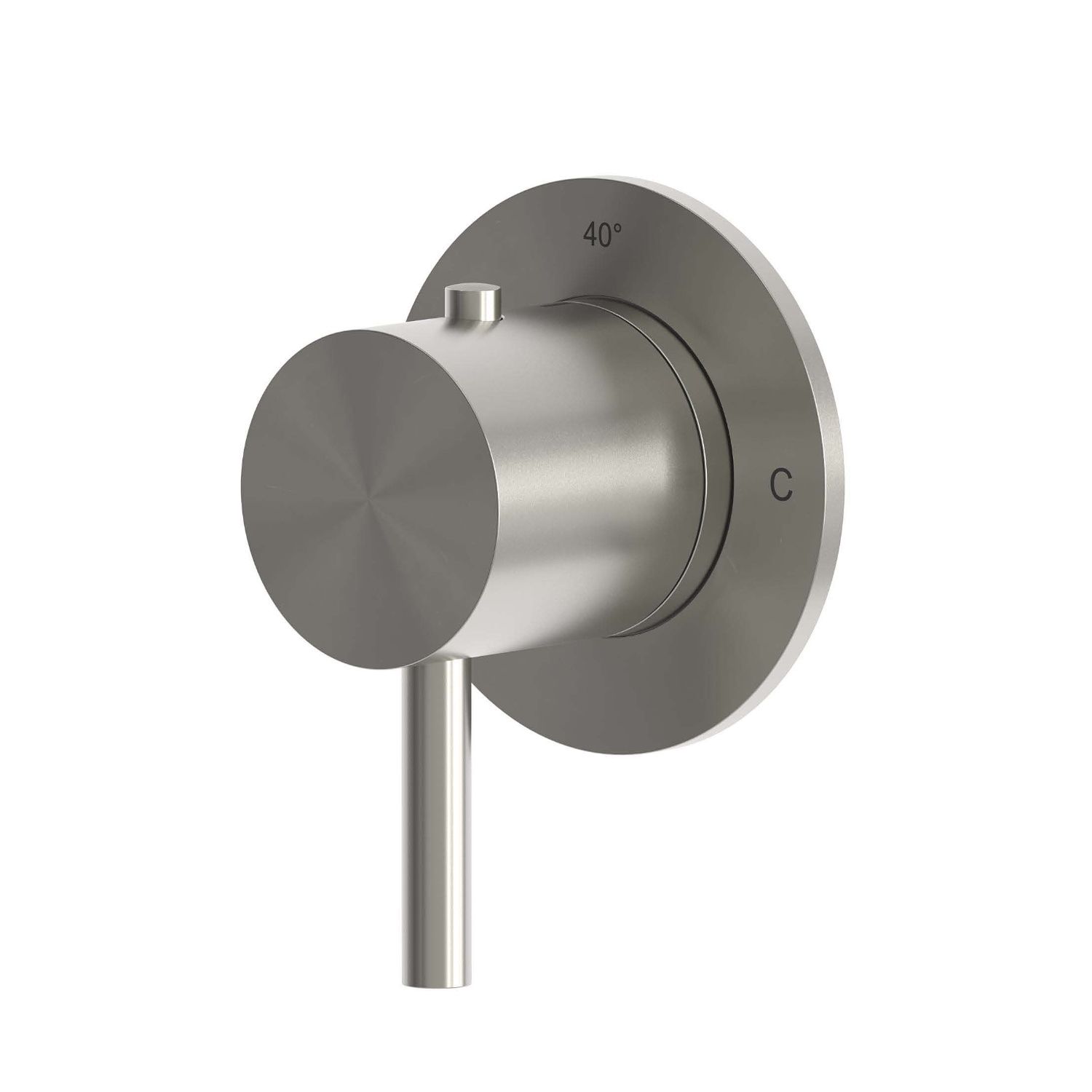 MISCELATORE-MURO-LEVANTE-TERMOSTATICO-INOX MISCELATORE-MURO-LEVANTE-TERMOSTATICO-INOX - Imagen 2