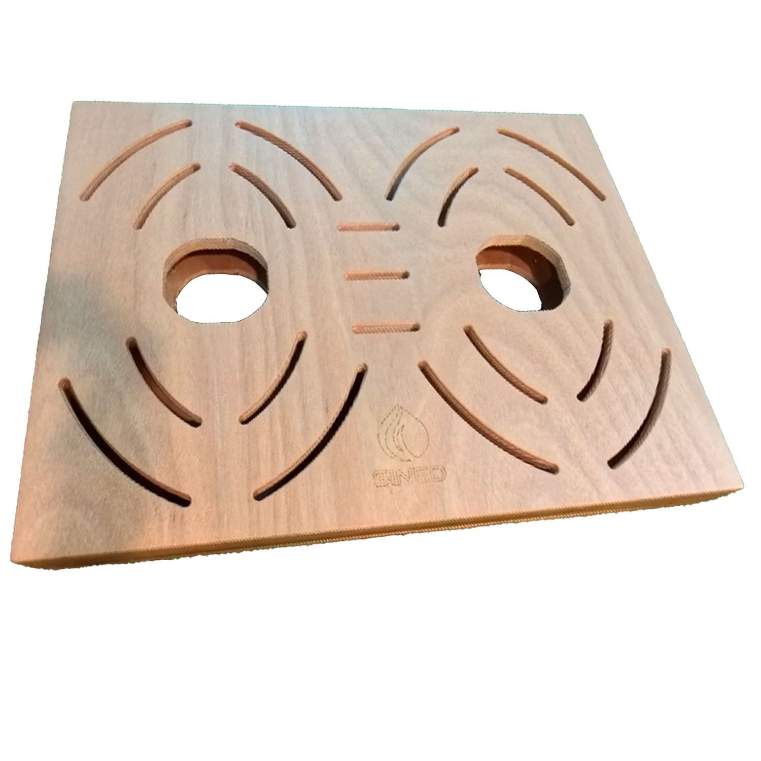 PEDANA-C-BOX-DOPPIA - SINED | Duchas de piscina | Chaise longue de jardín | Chimeneas eléctricas | Calefactores infrarrojos