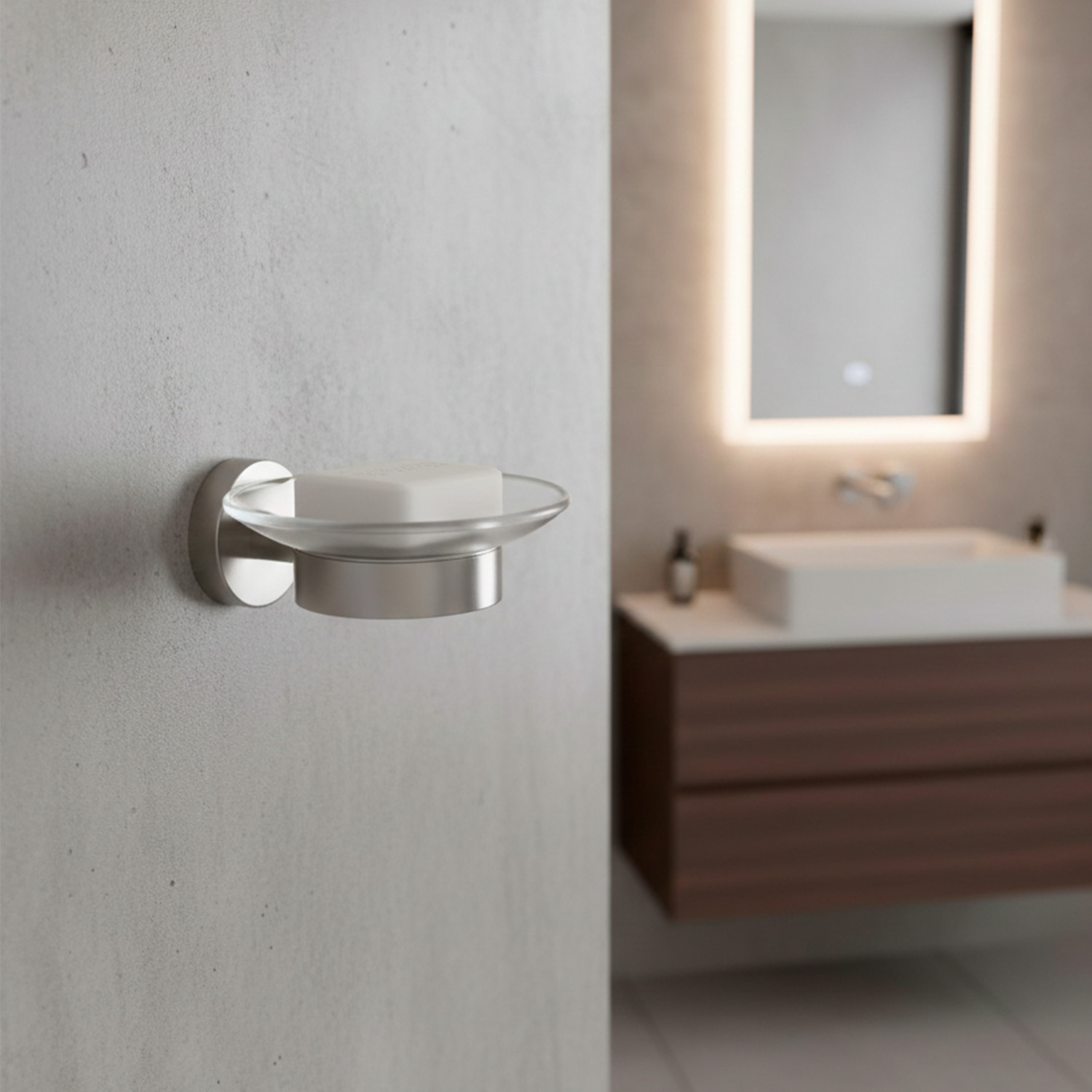 PORTA-SAPONE-LEVANTE-INOX