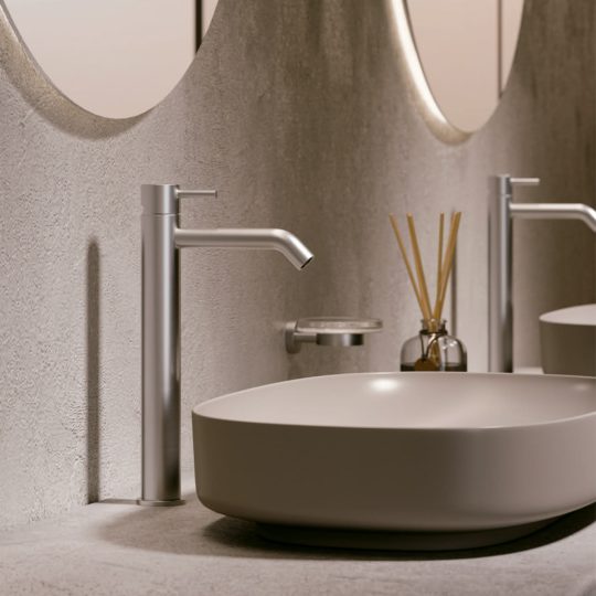 RUBINETTO-LAVABO-LEVANTE-ALTO-INOX