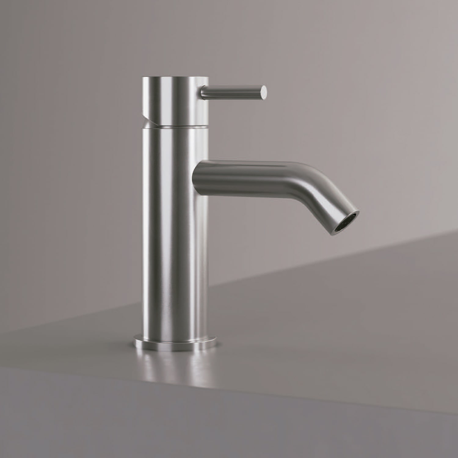 RUBINETTO-LAVABO-LEVANTE-BASSO-INOX - Imagen 5