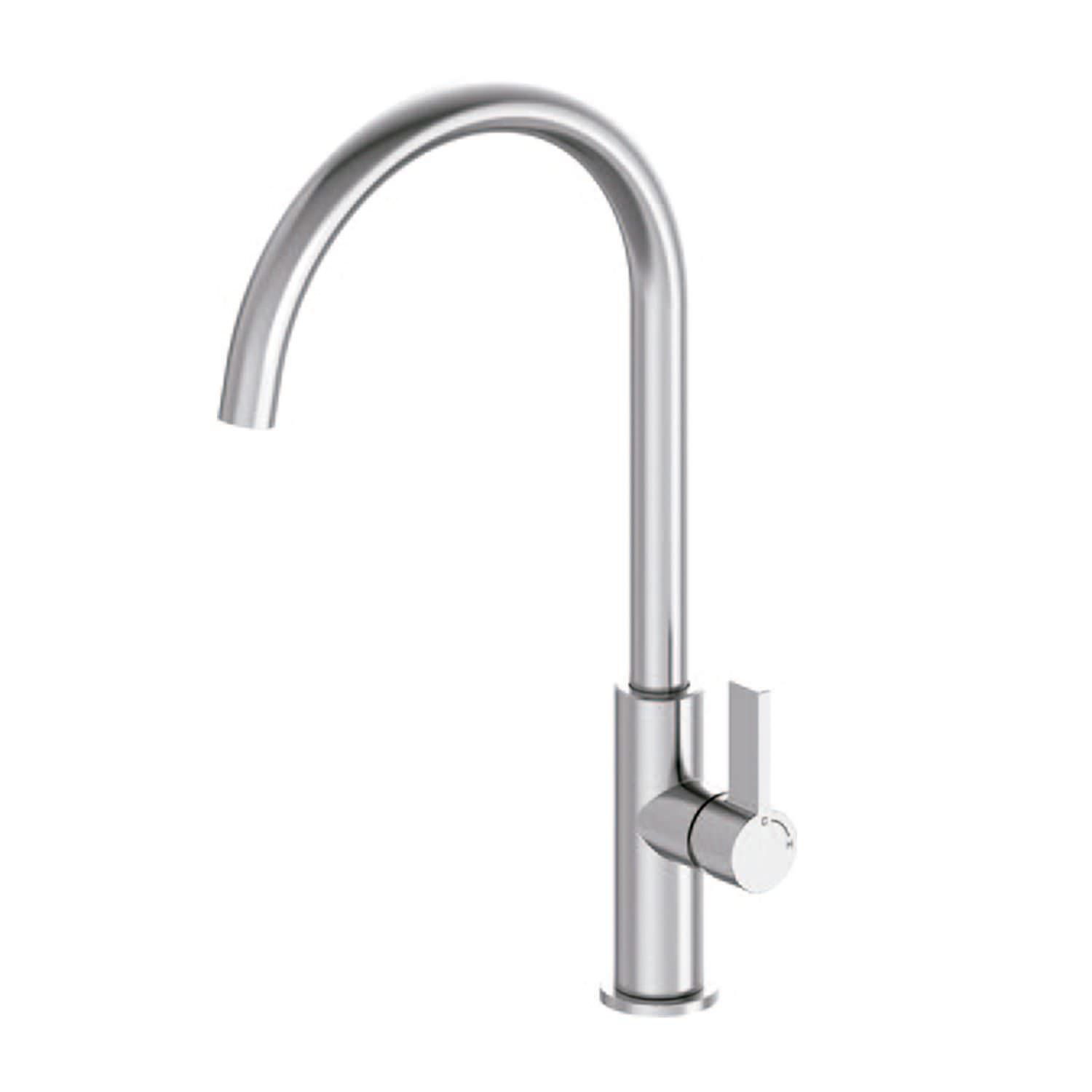 RUBINETTO-LAVELLO-LEVANTE-ALTO-INOX - Imagen 5