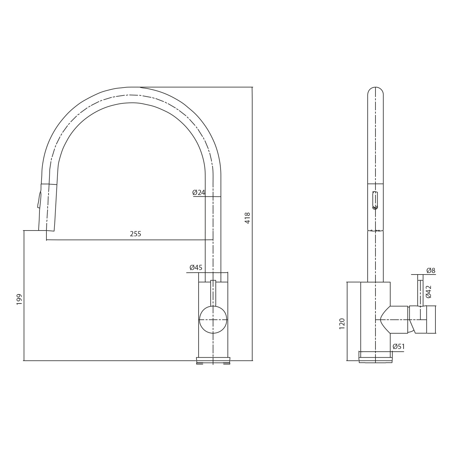 RUBINETTO-LAVELLO-LEVANTE-ESTRAIBILE-INOX - Imagen 3