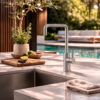 RUBINETTO-LAVELLO-LEVANTE-QUADRO-INOX RUBINETTO LAVELLO LEVANTE QUADRO INOX Ambientata 100x100