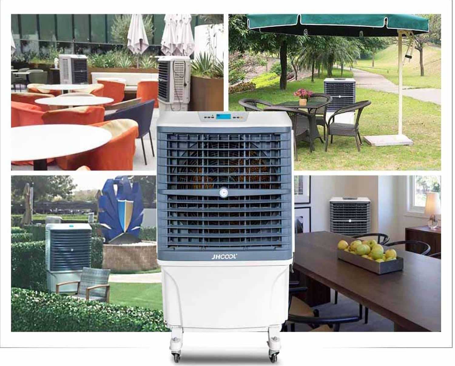 RaffrescatoreMobile801-MPC-5 - SINED | Duchas de piscina | Chaise longue de jardín | Chimeneas eléctricas | Calefactores infrarrojos