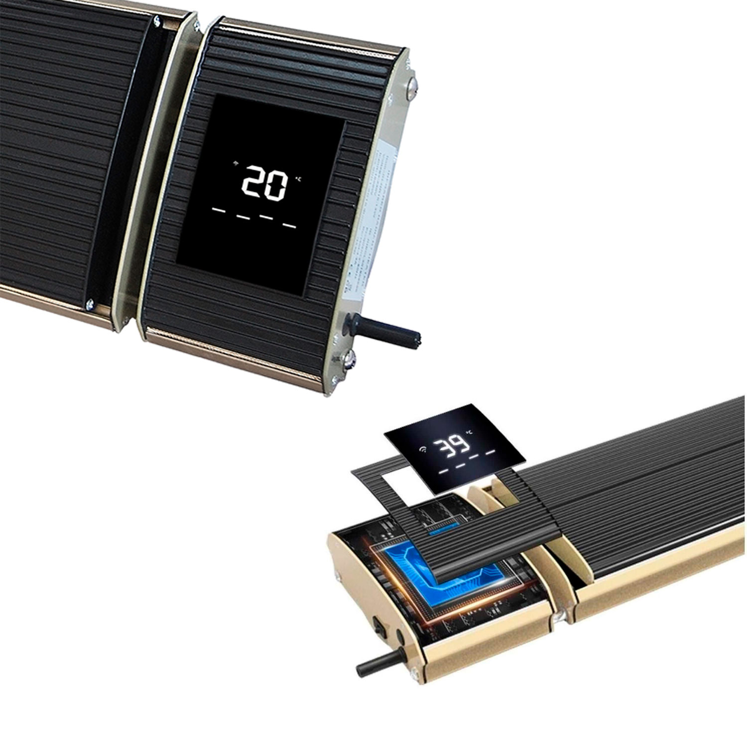 RiscaldatoreInfrarossi2400-WIFI-MPC - Imagen 3