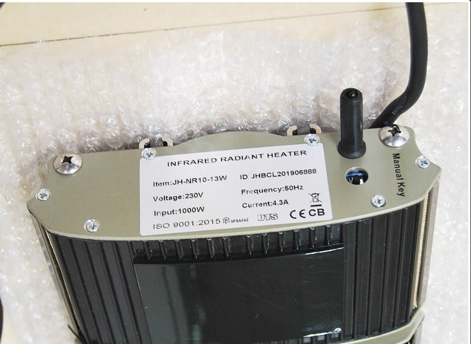 RiscaldatoreInfrarossi2400-WIFI-MPC-5 - SINED | Duchas de piscina | Chaise longue de jardín | Chimeneas eléctricas | Calefactores infrarrojos