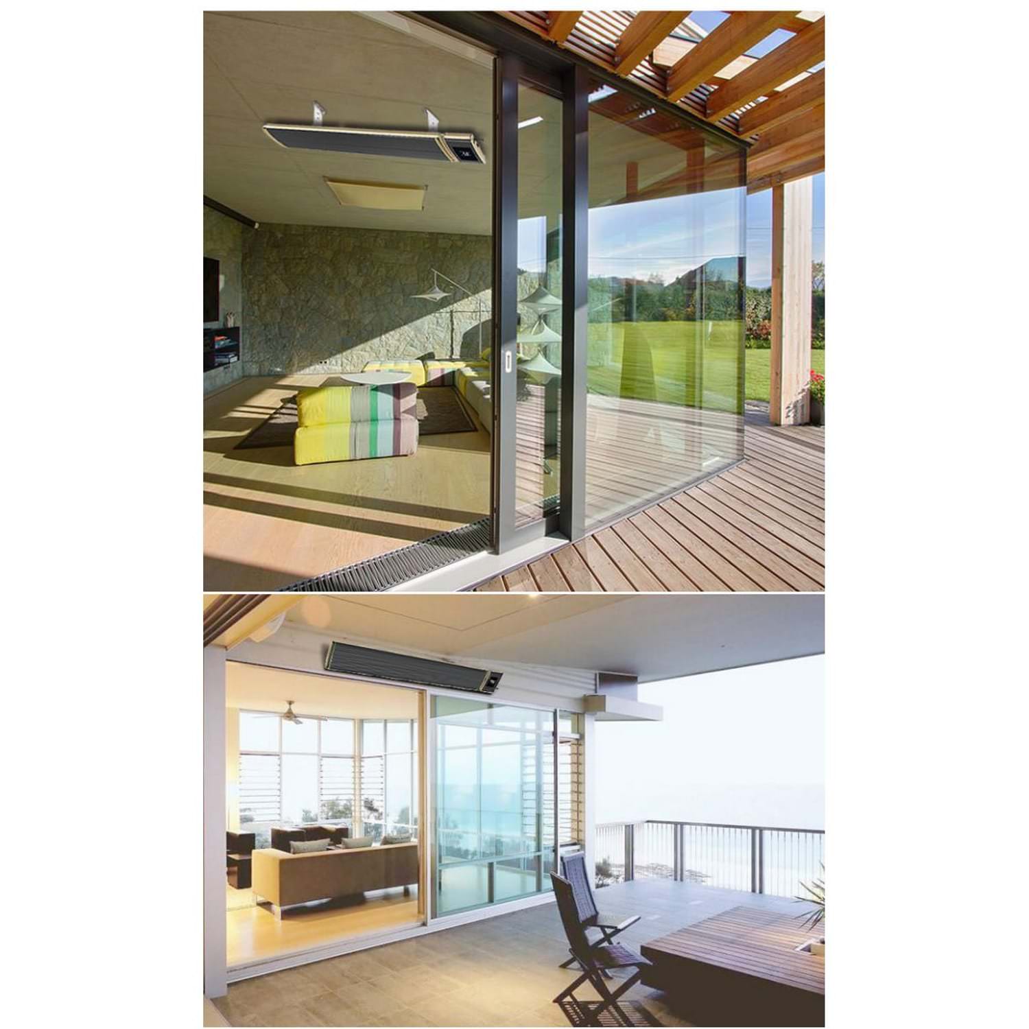 RiscaldatoreInfrarossi2400-WIFI-MPC-9 - SINED | Duchas de piscina | Chaise longue de jardín | Chimeneas eléctricas | Calefactores infrarrojos