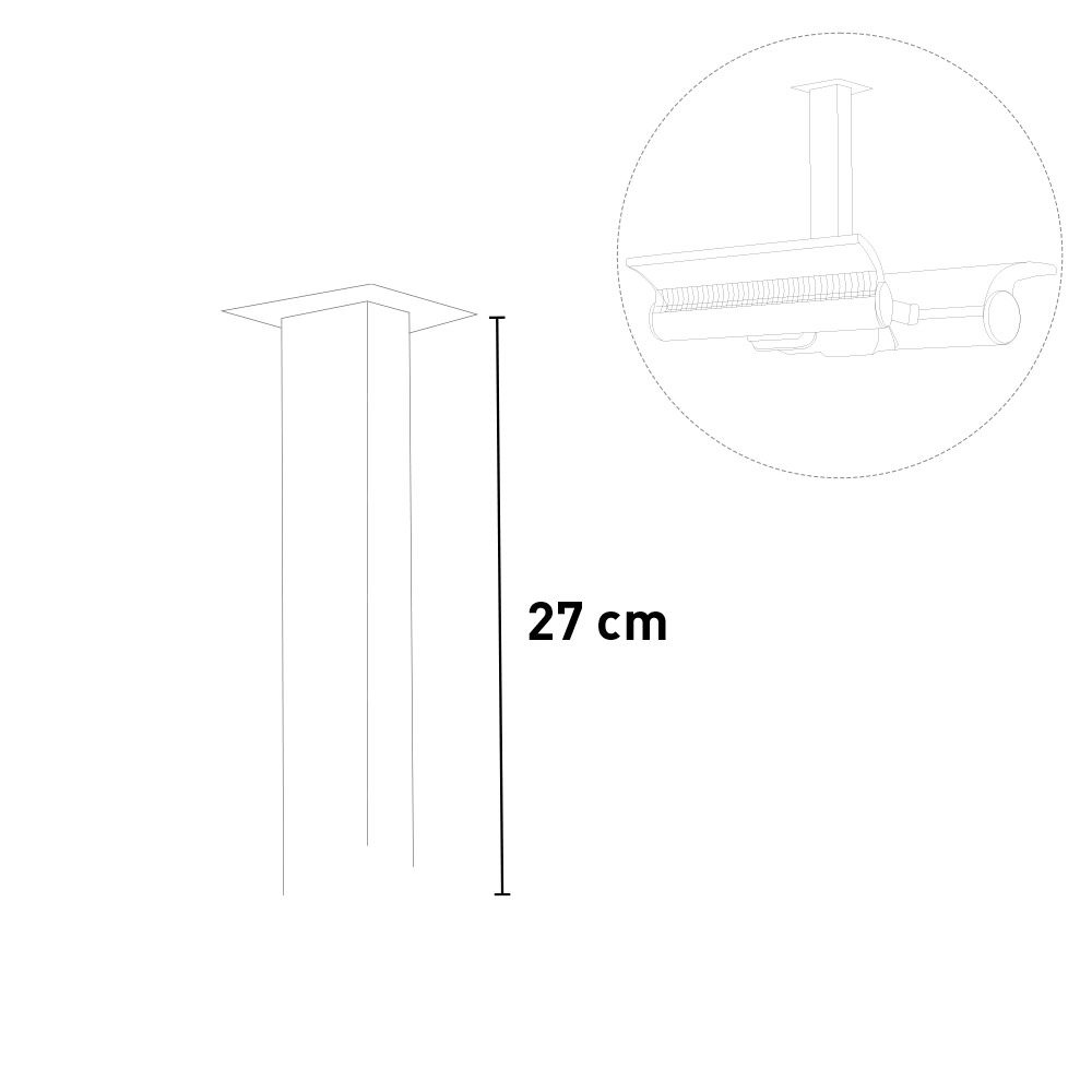 STAFFE-GEMELLE-RISCALDATORE-4 - SINED | Duchas de piscina | Chaise longue de jardín | Chimeneas eléctricas | Calefactores infrarrojos